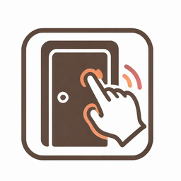 叩门约logo